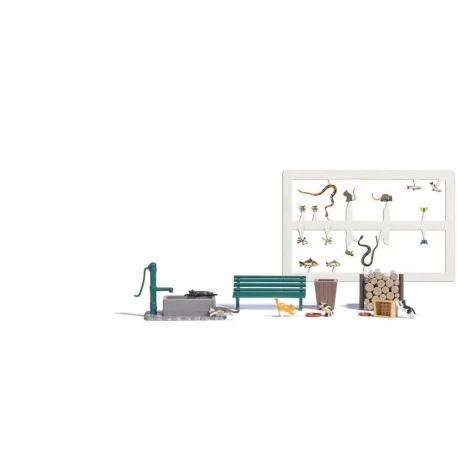 Busch A-Set: Spielende Katzen H0 3 Busch A-Set: Spielende Katzen H0