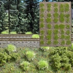 BUSCH Grasbüschel Mit Steinen Frühling