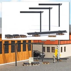 BUSCH Paletten Mit Maschinenteilen H0