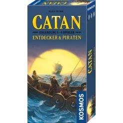 Kosmos CATAN - Ergänzung 5-6 Spieler - Entdecker & Piraten