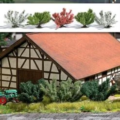 Busch H0 5 Frühlingsbüsche H0