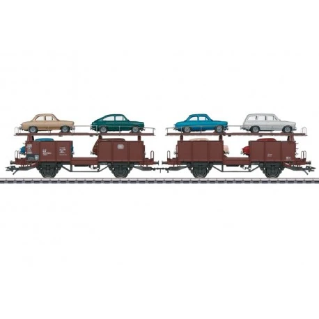 Maerklin H0 Autotransportwagen Laaes 3 Maerklin H0 Autotransportwagen Laaes