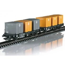 Maerklin H0 Behälter-Transportwagen Laabs -bag shop h0 behaelter transportwagen laabs 4
