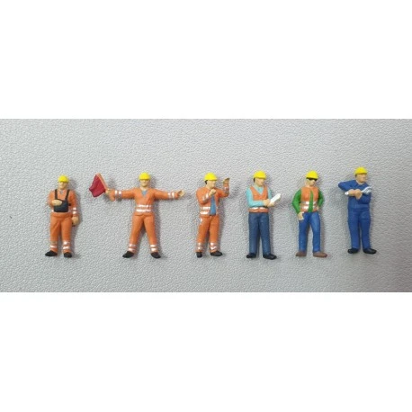 Noch H0 Exklusiv-Figuren-Set Rangierer 3 Noch H0 Exklusiv-Figuren-Set Rangierer