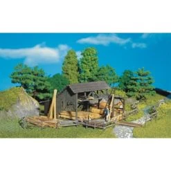 Faller H0 Holzlager -bag shop h0 holzlager 1