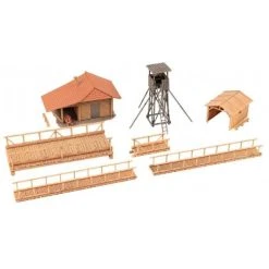 Faller H0 Jagdhütte Mit Hochsitz