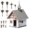 Faller H0 Kapelle Mit Wegkreuzen -bag shop h0 kapelle mit wegkreuzen