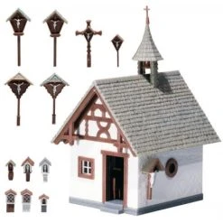 Faller H0 Kapelle Mit Wegkreuzen