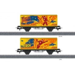 Maerklin H0 Märklin Start Up - Containerwagen The Flash