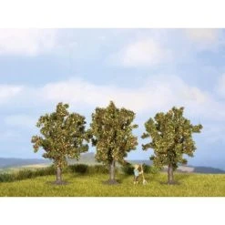 Noch H0,TT 3 Apfelbäume 8 Cm