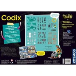 Kosmos 620646 Codix - Dein Mechanischer Coding-Roboter 13 Kosmos 620646 Codix - Dein Mechanischer Coding-Roboter -bag shop kosmos 620646 codix dein mechanischer coding roboter 4002051620646 5