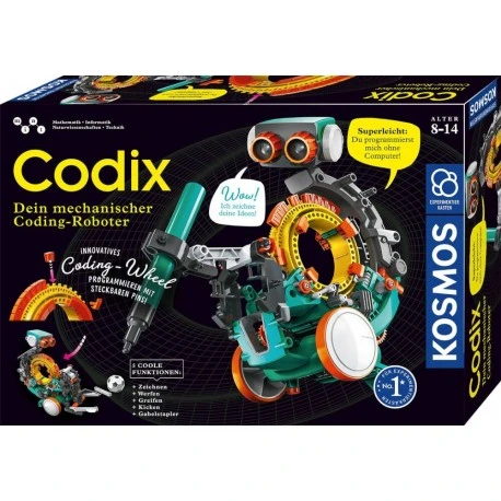 Kosmos 620646 Codix - Dein Mechanischer Coding-Roboter 3 Kosmos 620646 Codix - Dein Mechanischer Coding-Roboter