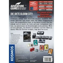Kosmos Adventure Games - Die Akte Gloom City 13 Kosmos Adventure Games - Die Akte Gloom City -bag shop kosmos adventure games die akte gloom city 4002051695200 5