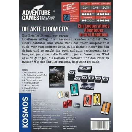 Kosmos Adventure Games - Die Akte Gloom City 8 Kosmos Adventure Games - Die Akte Gloom City – Bild 6