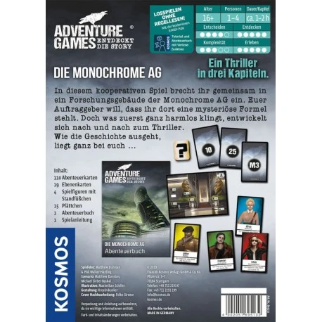 Kosmos Adventure Games - Die Monochrome AG 8 Kosmos Adventure Games - Die Monochrome AG – Bild 6