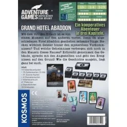 Kosmos Adventure Games - Grand Hotel Abaddon -bag shop kosmos adventure games grand hotel abaddon 4