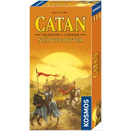 Kosmos Catan - Städte & Ritter Ergänzung Für 5-6 Spieler 3 Kosmos Catan - Städte & Ritter Ergänzung Für 5-6 Spieler