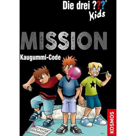 Kosmos Die Drei ??? Kids Mission Kaugummi-Code (Escape) 3 Kosmos Die Drei ??? Kids Mission Kaugummi-Code (Escape)