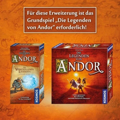 Kosmos Die Legenden Von Andor - Die Verschollenen Legenden Düstere Zeiten 5 Kosmos Die Legenden Von Andor - Die Verschollenen Legenden Düstere Zeiten – Bild 3