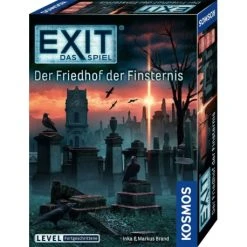 Kosmos EXIT Das Spiel - Der Friedhof Der Finsternis (Fortgeschrittene) 15 Kosmos EXIT Das Spiel - Der Friedhof Der Finsternis (Fortgeschrittene) -bag shop kosmos exit das spiel der friedhof der finsternis 4002051695163 5
