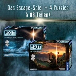 Kosmos EXIT Das Spiel + Puzzle - Der Verschollene Tempel (Einsteiger) -bag shop kosmos exit das spiel puzzle der verschollene tempel 4002051692094 1