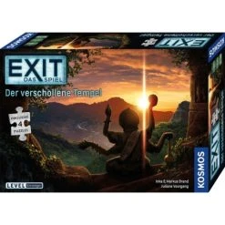 Kosmos EXIT Das Spiel + Puzzle - Der Verschollene Tempel (Einsteiger) -bag shop kosmos exit das spiel puzzle der verschollene tempel 4002051692094 5