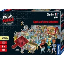 Kosmos Krimipuzzle Die Drei ??? Kids 200 T. / Spuk Auf Dem Schulfest