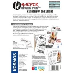 Kosmos Murder Mystery Party Kuchen Für Eine Leiche -bag shop kosmos murder mystery party kuchen fur eine leiche 4002051682125 2