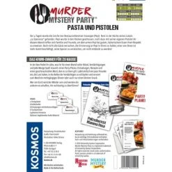 Kosmos Murder Mystery Party - Pasta & Pistolen -bag shop kosmos murder mystery party pasta pistolen das krimi dinner fur zu hause 4002051695095 6