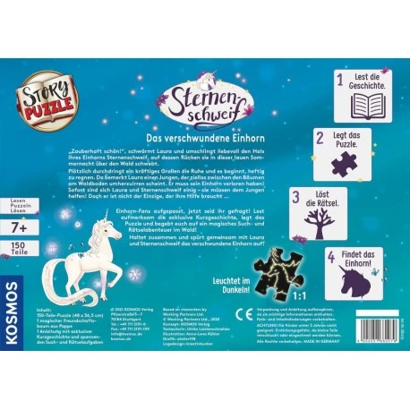 Kosmos Story-Puzzle: Sternenschweif - Das Verschwundene Einhorn 8 Kosmos Story-Puzzle: Sternenschweif - Das Verschwundene Einhorn – Bild 6