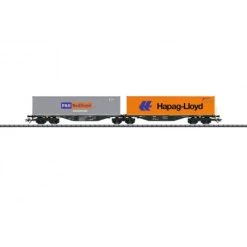Maerklin Märklin 47807 H0 Doppel-Containertragwagen Sggrss 80