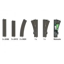 Maerklin Märklin 24802 H0 Digitale C-Gleis-Ergänzungspackung D2 -bag shop marklin 24802 h0 digitale c gleis erganzungspackung d2 2