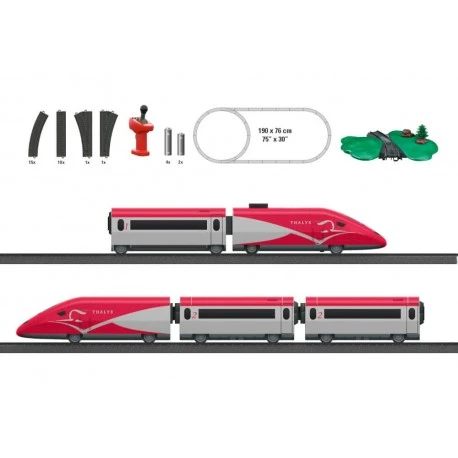 Maerklin Märklin 29338 H0 Märklin My World - Startpackung Thalys 3 Maerklin Märklin 29338 H0 Märklin My World - Startpackung Thalys